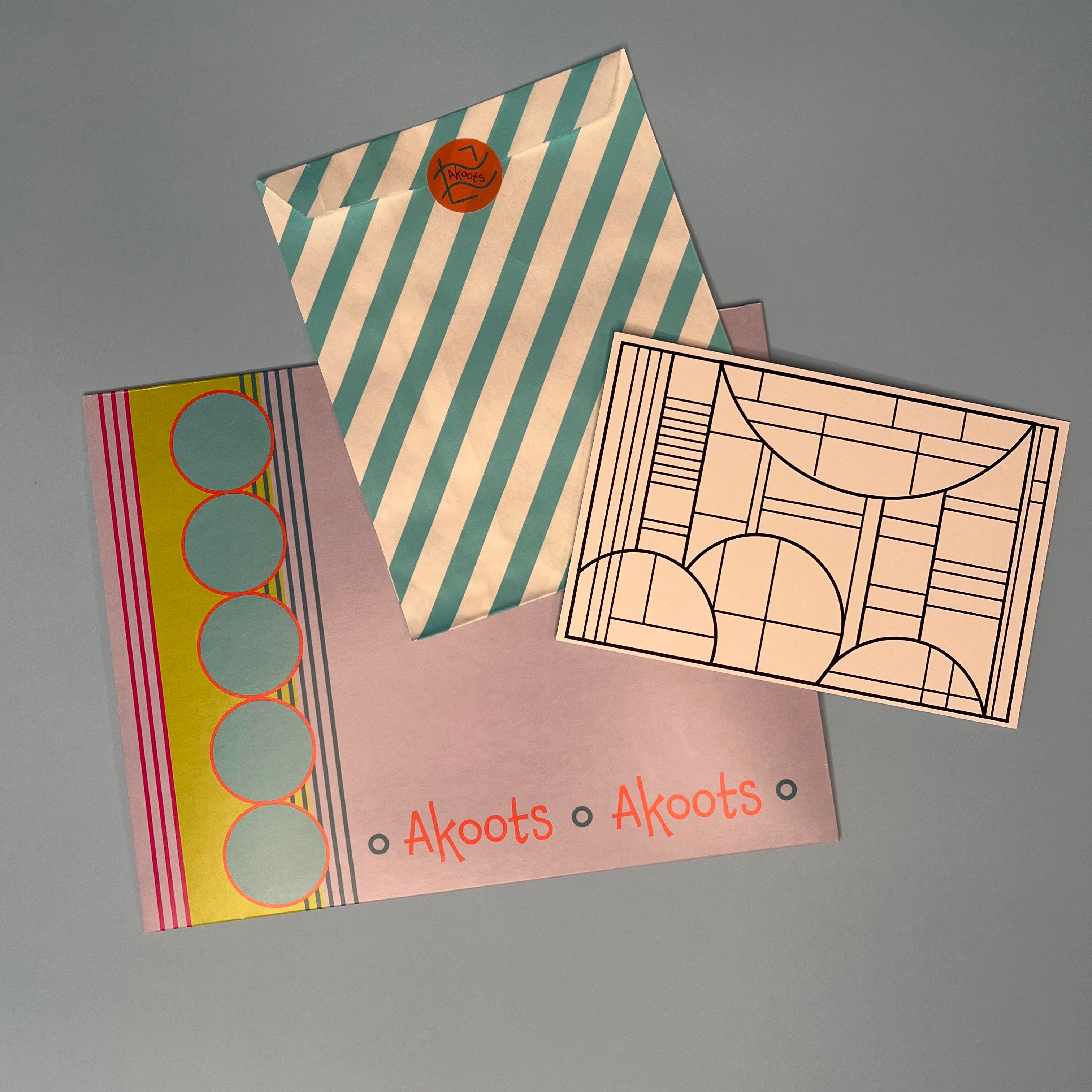 Color Me Postcard Subscription